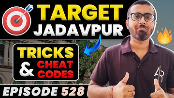 Jadavpur University Kisko Jaana Hai🔥🔥🔥| Tricks & Cheat Codes #528 | WBJEE 2023 #wbjee2023