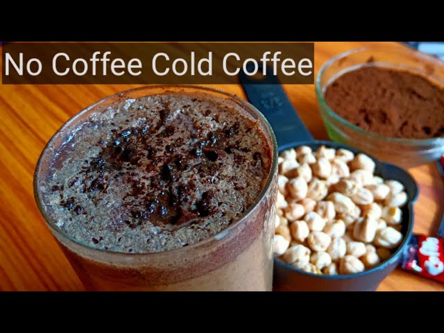 No Coffee Cold Coffee|Make Coffee Substitute At Home|Zero Caffeine|100%Real Coffee Taste|Cold Coffee | TastyYummy