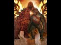 Thermonuclear Godzilla (KOTM) vs (GXK) &amp; (GVK)|#godzilla#monsterverse#shorts#kingmonster