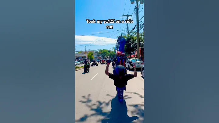 First time ever taking my bike on a ride out 🔥 #explore #viral #bikelife #jwayx2 #yz125 #trending