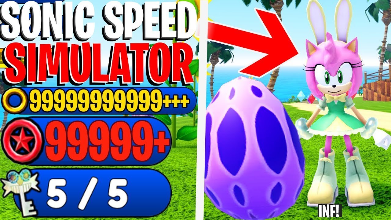 NUEVO (SCRIPT) Sonic Speed Simulator 🐣 COLLECT ALL EGGS