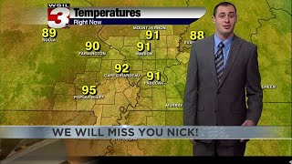 Wsil Weather Team Says Goodbye To Nick Hausen