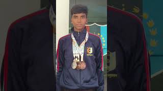 STATE SHOOTING COMPETITION 2025 |CUO Bharath Wins 2 Silver Medals & 2 Bronze Medals for EVR College