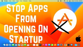 How To Stop Apps From Opening On Startup On Mac | Stop Apps From Auto Launching In macOS