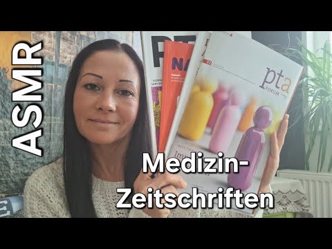 [ASMR] Medizin-Zeitschriften durchschmökern