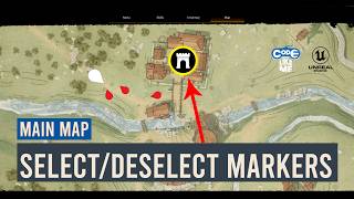 Unreal Main Map - Select/Deselect Objective Markers - Unreal Engine 5 Action RPG #215