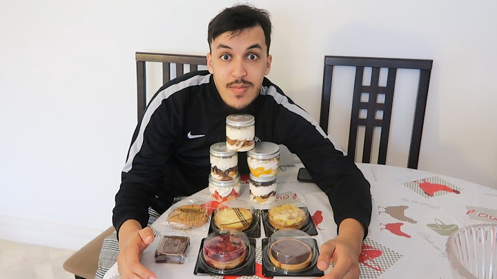 JE COMMANDE TOUTE LA CARTE DESSERT D'UN RESTAURANT !