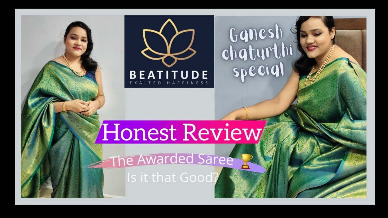 BEATITUDE Saree Honest Review *Festive Edition* Return and Exchange || Nemo on Fleek