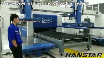 Gantry type loading unloading machine for laser machine,Loader unloader laser cutting machine