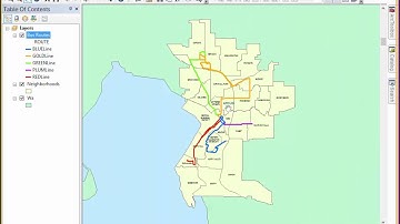 QuickDemo: Basic Overview of Layout View in ArcMap