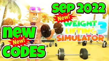 2022 ALL SECRET CODES Roblox 💪 Weight Lifting Simulator 3, NEW CODES, ALL WORKING CODES