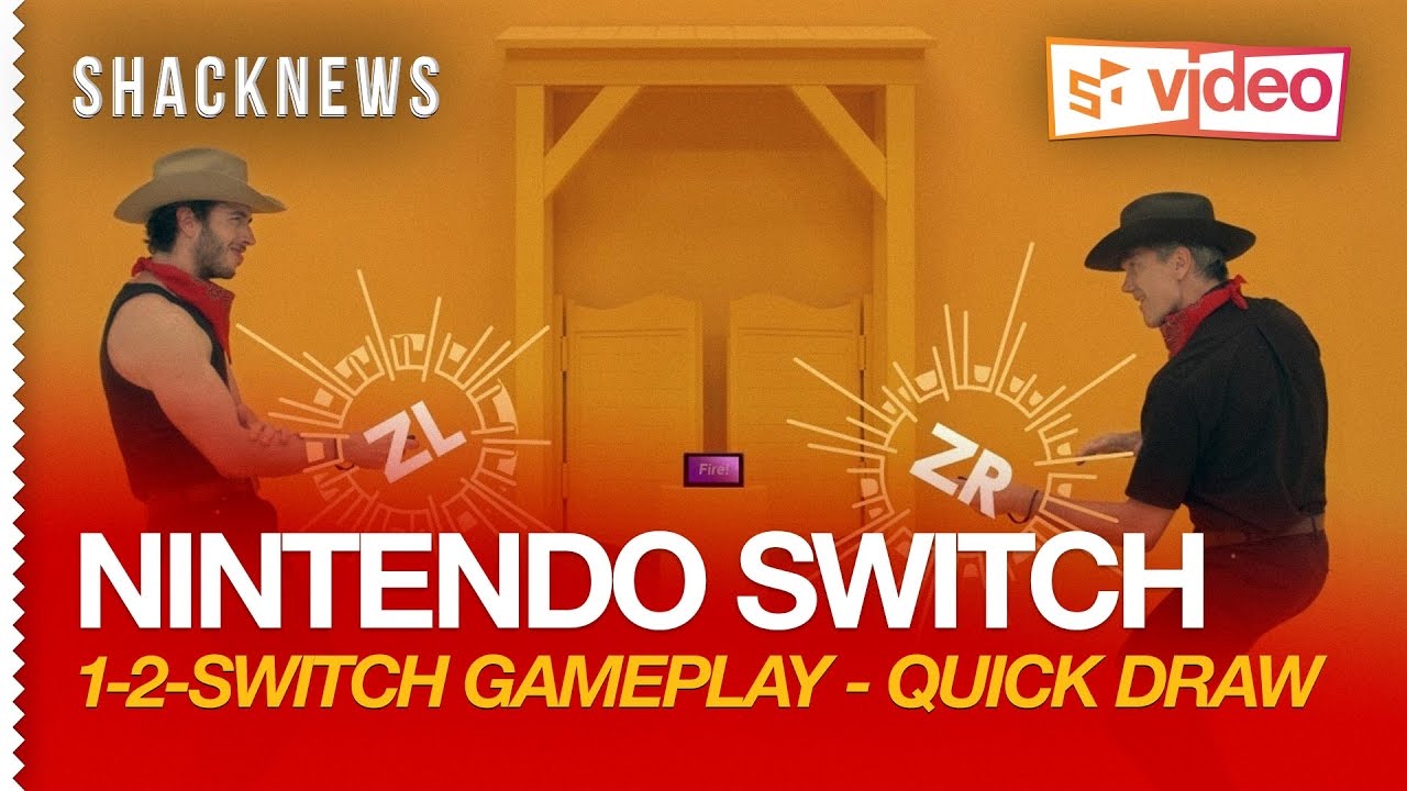 Nintendo Switch 1-2-Switch Gameplay - Quick Draw