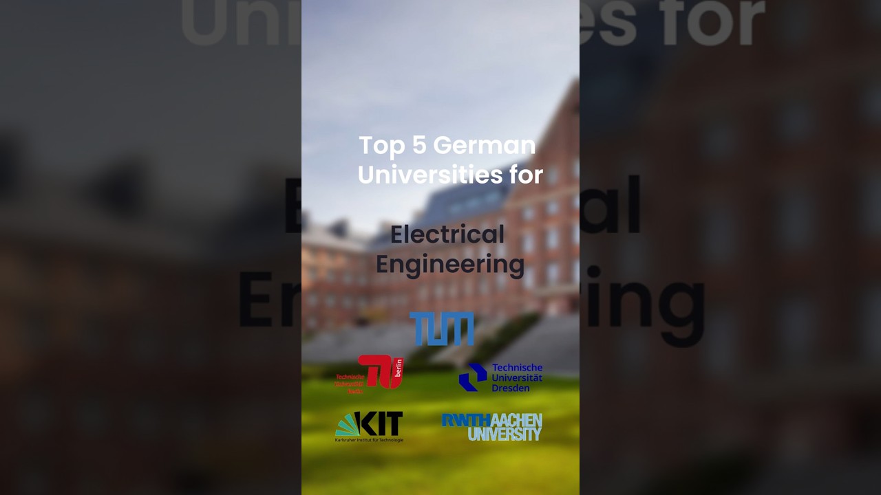 Top 5 German Universities for MS in Electrical Engineering in 2026