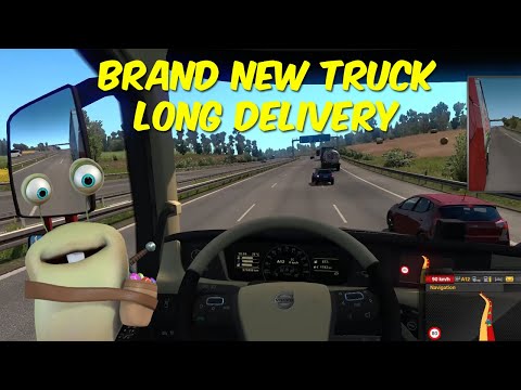 BRAND NEW TRUCK on Euro Truck Simulator 2!!