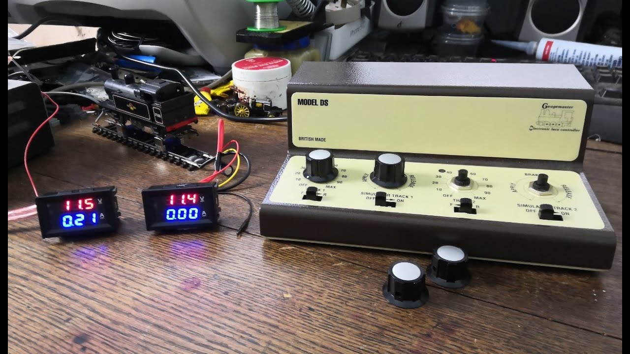 Workshop Update, Voltage And Amp Meters For The Tri-ang Super 4 Layout. Repairing a Gaugemaster DS