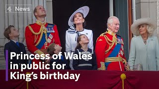 Princess Kate makes first public appearance since cancer diagnosis