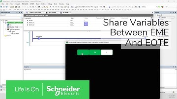Sharing Variables between Machine Expert PLC and Operator Terminal Expert HMI | Schneider Electric