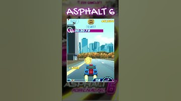 Asphalt 6 Adrenaline MOBILE JAVA GAMES GAMEPLAY GAMELOFT | NOKIA SONY ERICSSON | Nostalgia Old Games