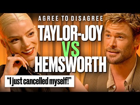 Chris Hemsworth \u0026 Anya Taylor-Joy Argue Over the Internet's Biggest Debates | Agree to Disagree