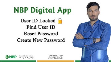 How to unlock User ID on NBP Digital App | Technical Gadi