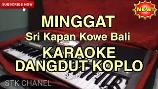 MINGGAT ( Sri Kapan Kowe Bali )  KARAOKE DANGDUT KOPLO STK CHANEL