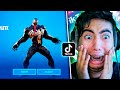 PROBANDO TIK TOKS de FORTNTIE VIRALES ✔ *FUNCIONARON* 😱