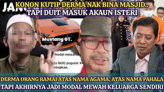 Sprm Dedah Dana Bina Masjid Masuk Akaun Isteri, Pendakwah Bebas Dikaitkan