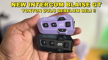 NEW INTERCOM BLAISE GT1 || MUSIC SHARING WHILE CHATTING