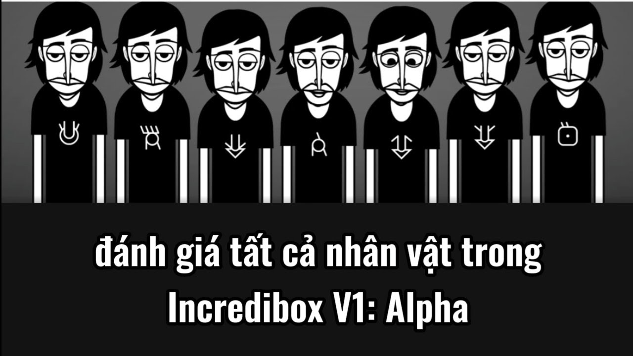 ОЦЕНКА ВСЕХ ПЕРСОНАЖЕЙ В INCREDIBOX V1: ALPHA