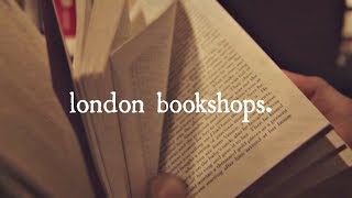 a london bookshop tour