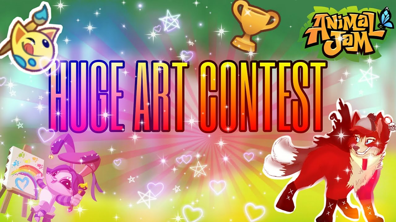 Huge art contest | open 2022 / animal jam art contest open / endindg ...