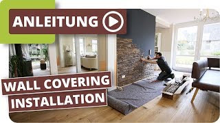 Diy Room Decor Real Wood Panel For Wall Covering Installation Tutorial Planeo Indo Youtube