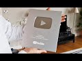 بالاخره رسییدددد Silver Play Button بالاخره رسییدددد Silver Play Button