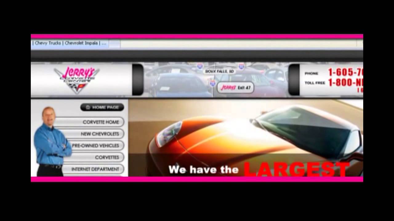 Jerry's Chevrolet & Corvettes of Beresford YouTube