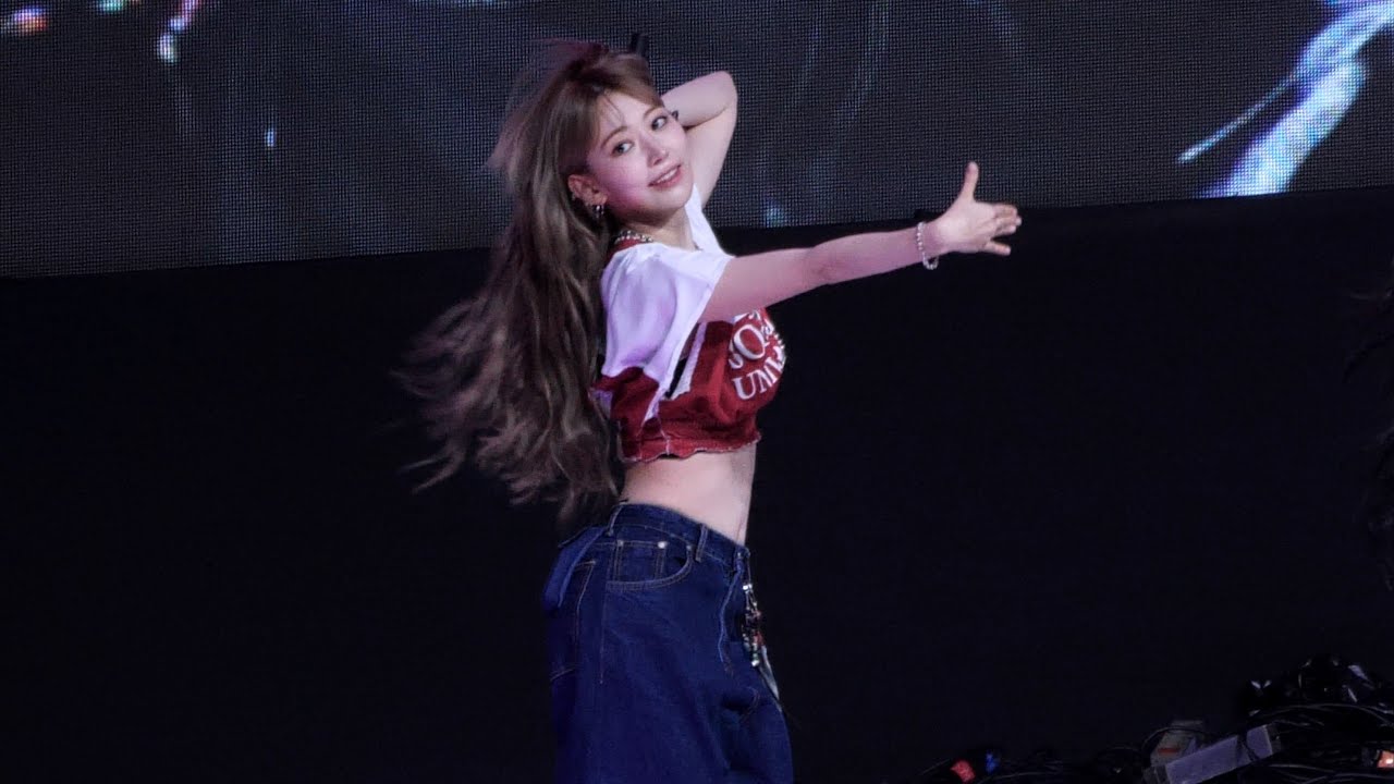 240927 르세라핌 (LE SSERAFIM) 'CRAZY' 사쿠라 SAKURA Cam (서강대축제)