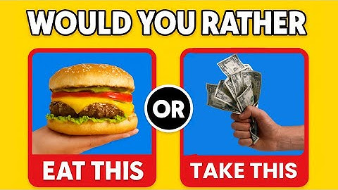 20 Crazy Would You Rather Questions You Can’t Ignore😎