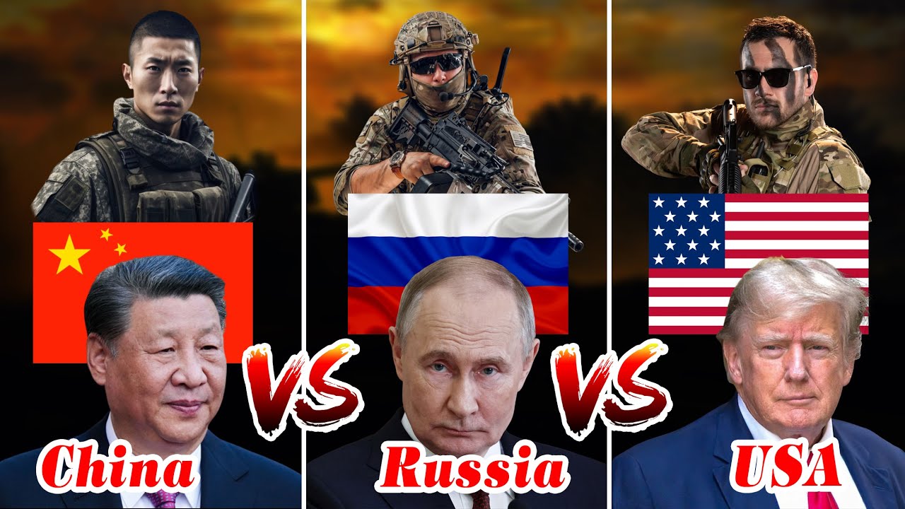 China vs Russia vs USA Military Power Comparison | Top 3 Country - YouTube