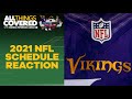 Patrick Peterson reacts to Vikings 2021 schedule I All Things Covered