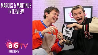 MARCUS & MARTINUS: "We're not singing to a specific girl" | Belinda | Interview | Bubble Gum TV