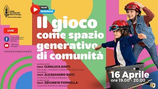 Il gioco come spazio generativo di comunità