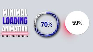 Create Smooth Loading Animation Easily ||After Effects Loading Animation Tutorial.