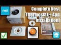 Nest Thermostat 3rd Generation Installation / Complete setup for Beginners