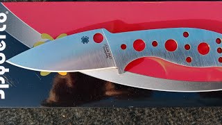 Spyderco SPY 27 Mule Team 28 With Bolteron Sheath and G10 Contoured Scales