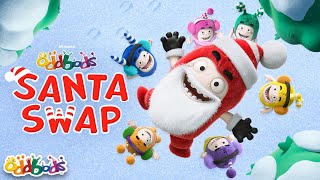 oddbods mega christmas compilation santa swap best of oddbods 2023 funny cartoons for kids