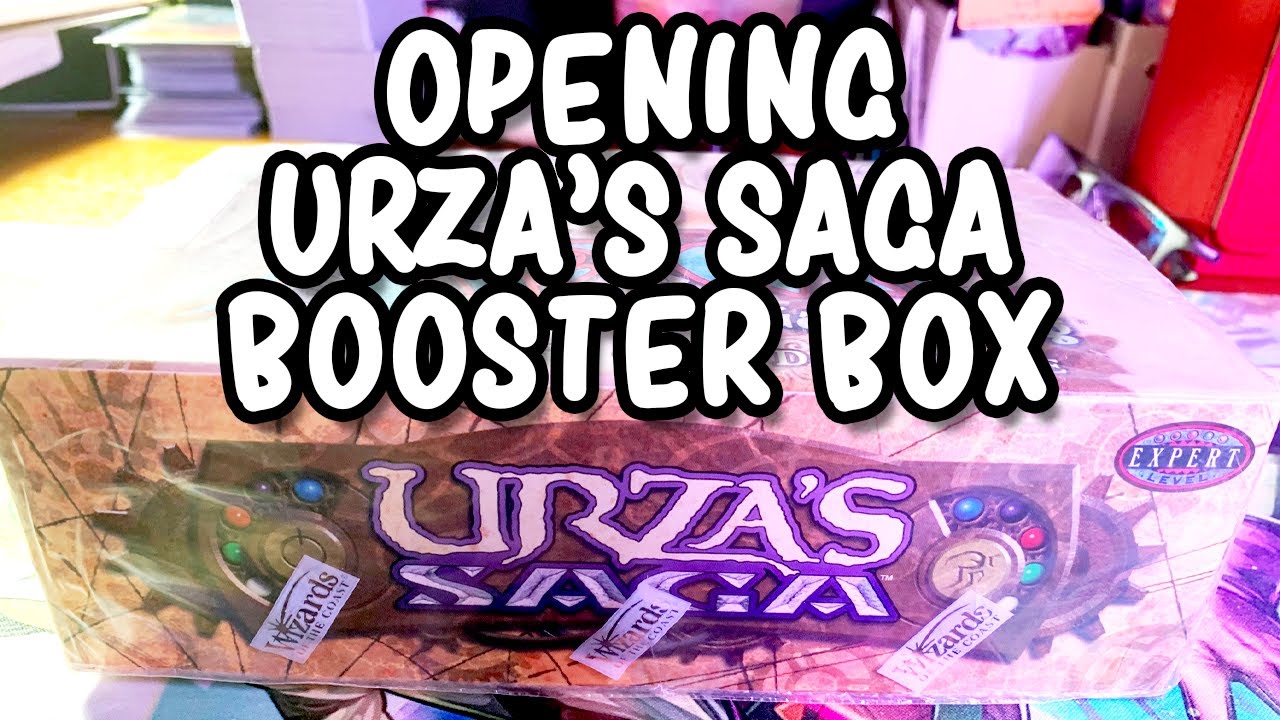 URZAS SAGA BOX OPENING. BIG PULL.