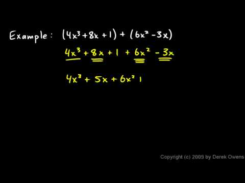 Homework help subtracting polynomials