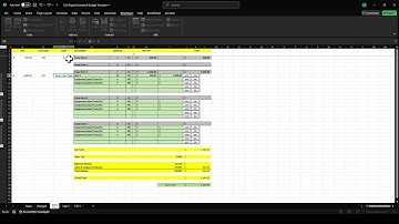 CX2 Digital Template Tutorial - Budget Creation