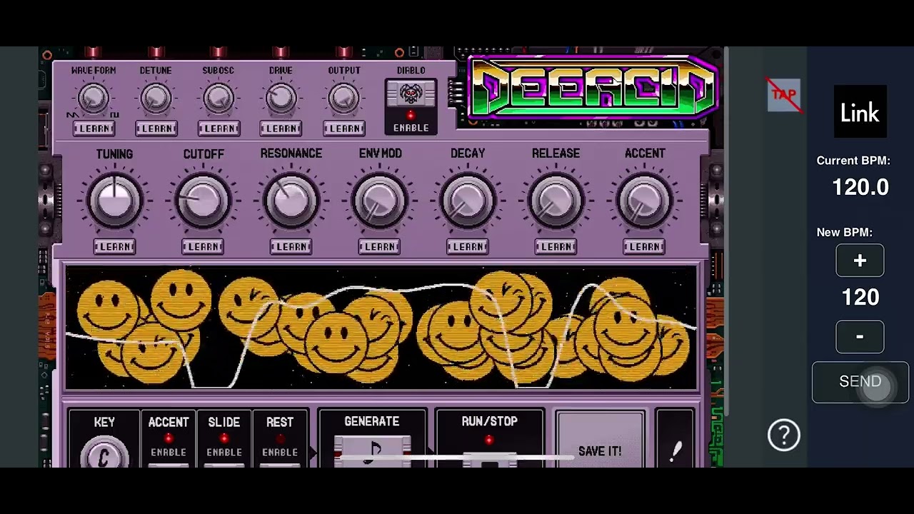iOS DeeAcid and iElectribe Acid House(NU-NRG)Jam