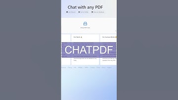 AI Tools - ChatPDF #shorts
