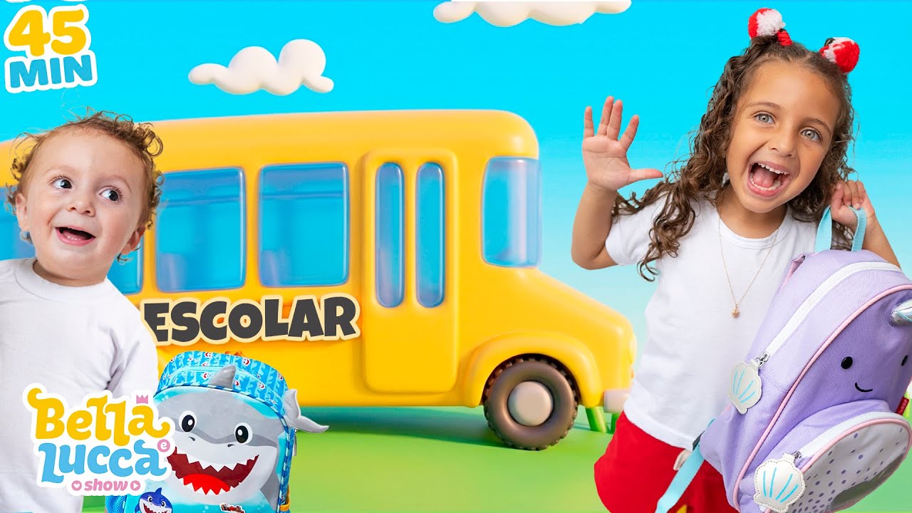 Ir para Escola + outras Música Infantil por Bella e Lucca Show